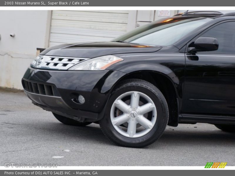 Super Black / Cafe Latte 2003 Nissan Murano SL