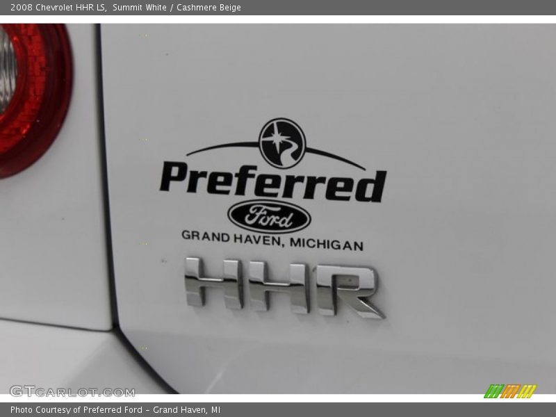 Summit White / Cashmere Beige 2008 Chevrolet HHR LS
