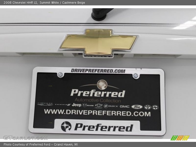 Summit White / Cashmere Beige 2008 Chevrolet HHR LS