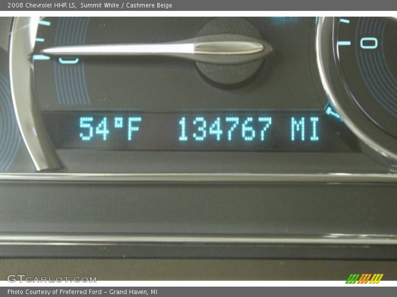 Summit White / Cashmere Beige 2008 Chevrolet HHR LS