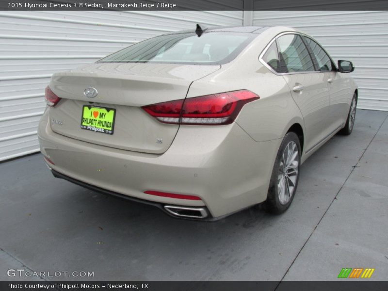 Marrakesh Beige / Beige 2015 Hyundai Genesis 3.8 Sedan