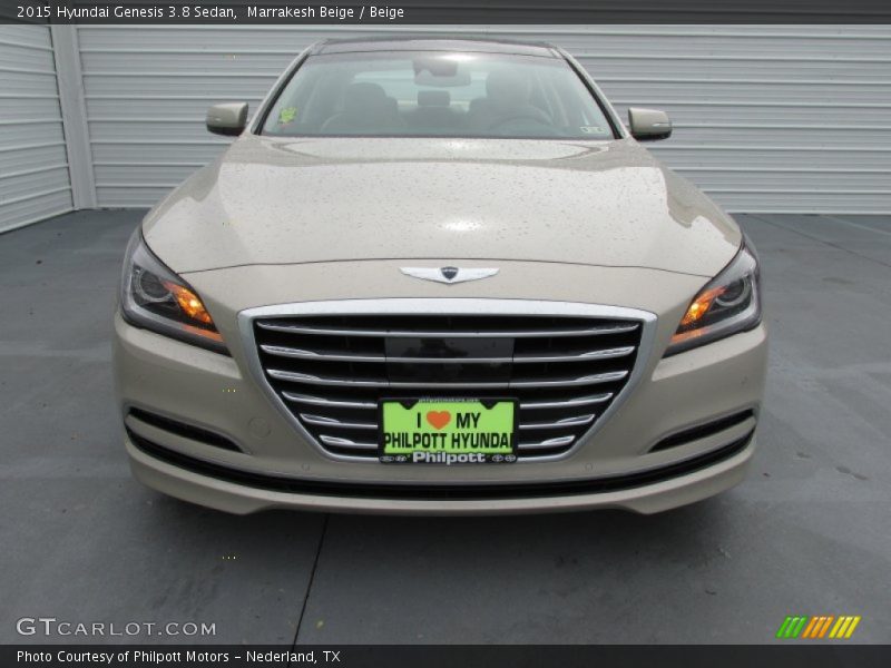 Marrakesh Beige / Beige 2015 Hyundai Genesis 3.8 Sedan