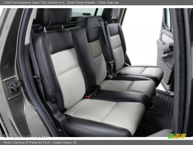 Stone Green Metallic / Dark Charcoal 2008 Ford Explorer Sport Trac Limited 4x4