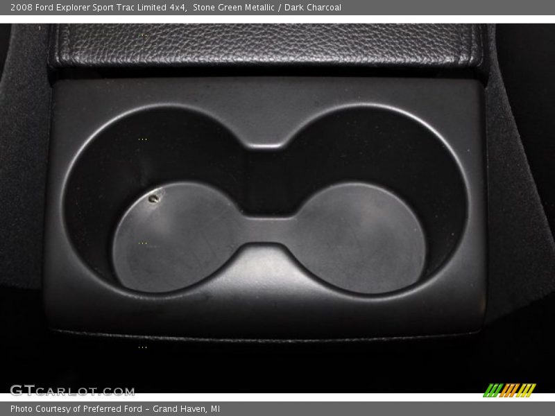 Stone Green Metallic / Dark Charcoal 2008 Ford Explorer Sport Trac Limited 4x4