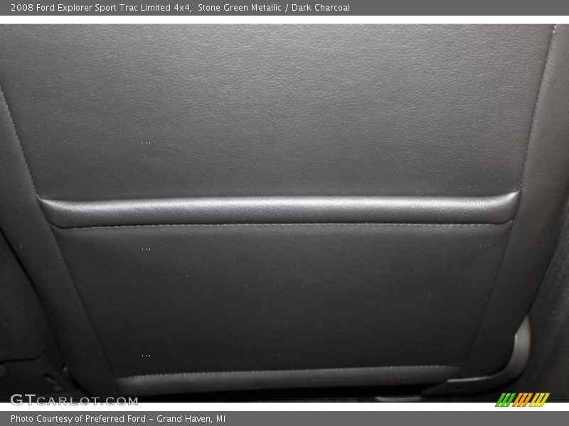 Stone Green Metallic / Dark Charcoal 2008 Ford Explorer Sport Trac Limited 4x4