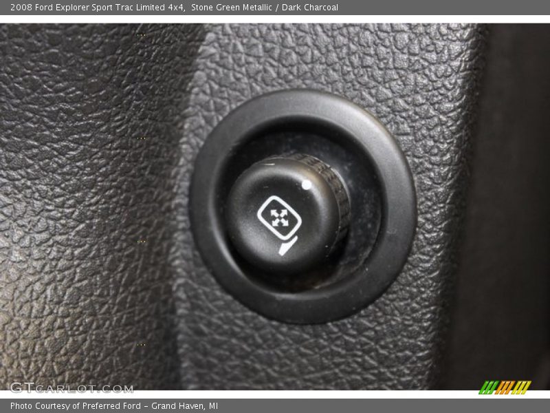 Stone Green Metallic / Dark Charcoal 2008 Ford Explorer Sport Trac Limited 4x4