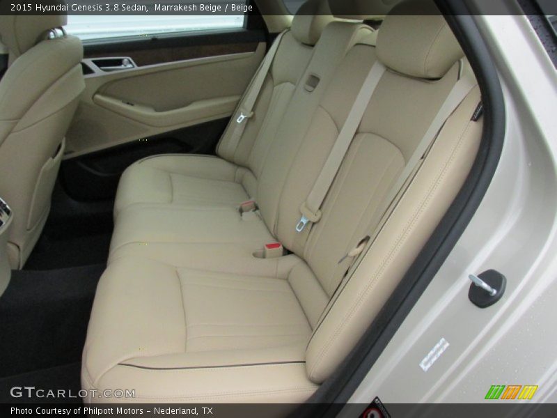 Marrakesh Beige / Beige 2015 Hyundai Genesis 3.8 Sedan