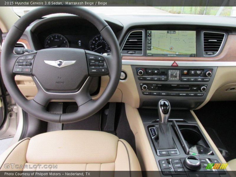 Marrakesh Beige / Beige 2015 Hyundai Genesis 3.8 Sedan