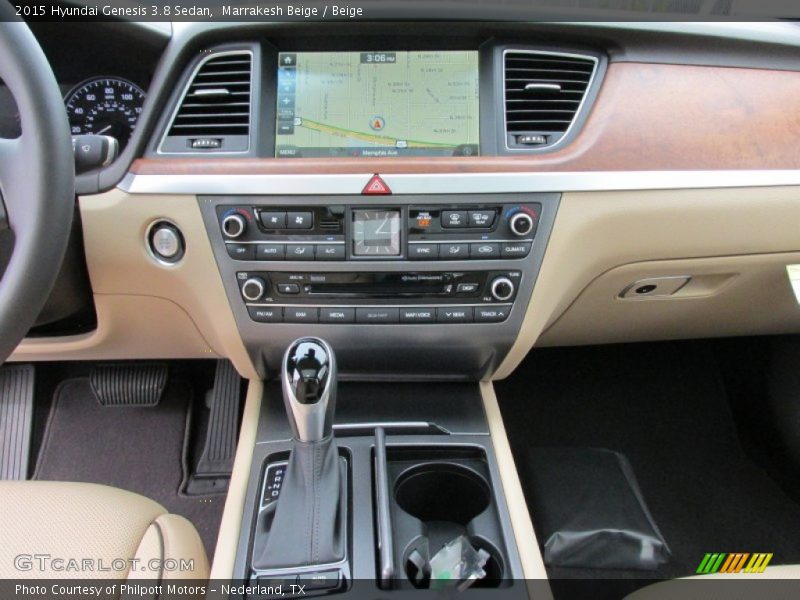 Marrakesh Beige / Beige 2015 Hyundai Genesis 3.8 Sedan