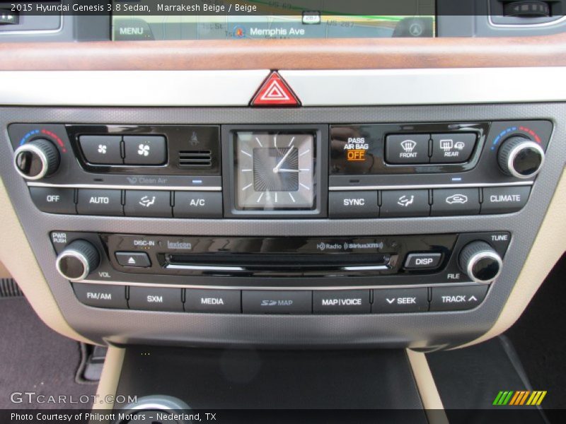 Marrakesh Beige / Beige 2015 Hyundai Genesis 3.8 Sedan