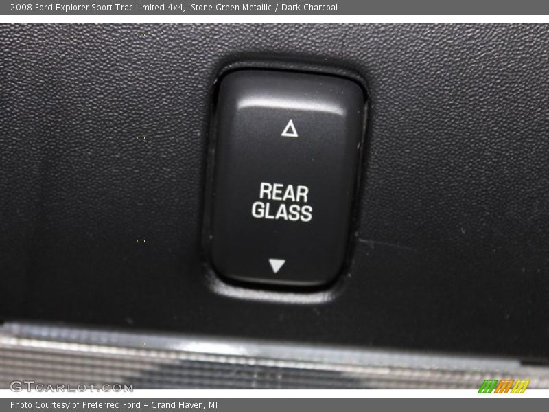 Stone Green Metallic / Dark Charcoal 2008 Ford Explorer Sport Trac Limited 4x4