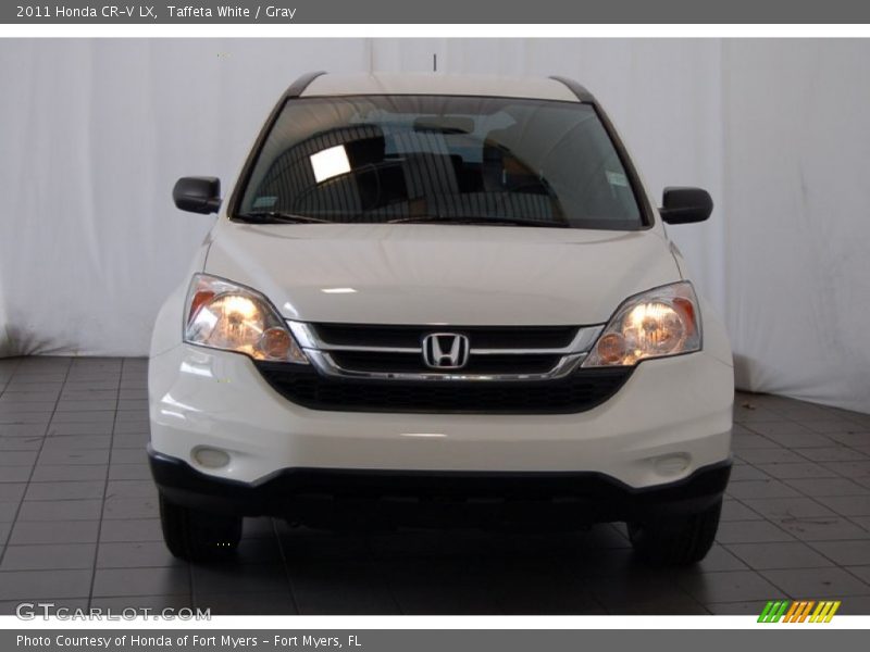 Taffeta White / Gray 2011 Honda CR-V LX