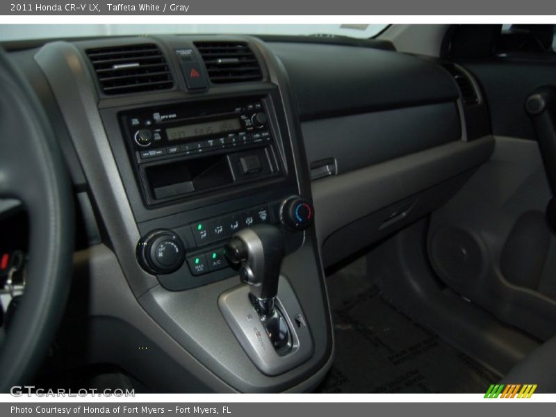 Taffeta White / Gray 2011 Honda CR-V LX