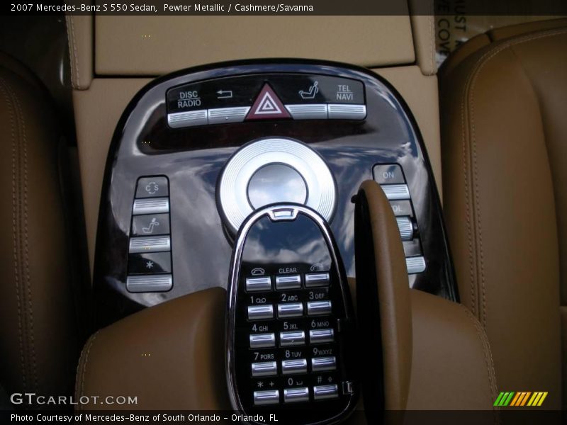 Pewter Metallic / Cashmere/Savanna 2007 Mercedes-Benz S 550 Sedan