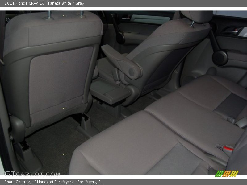 Taffeta White / Gray 2011 Honda CR-V LX