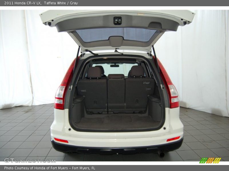 Taffeta White / Gray 2011 Honda CR-V LX