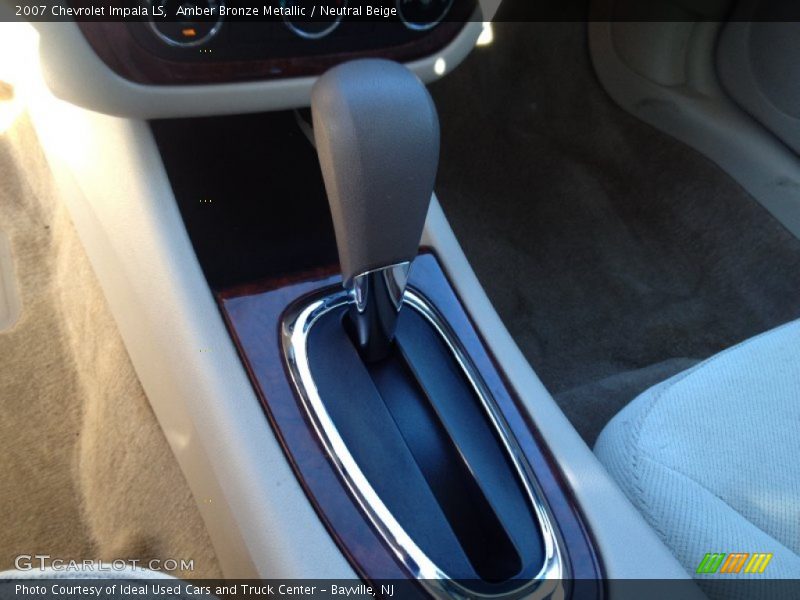 Amber Bronze Metallic / Neutral Beige 2007 Chevrolet Impala LS