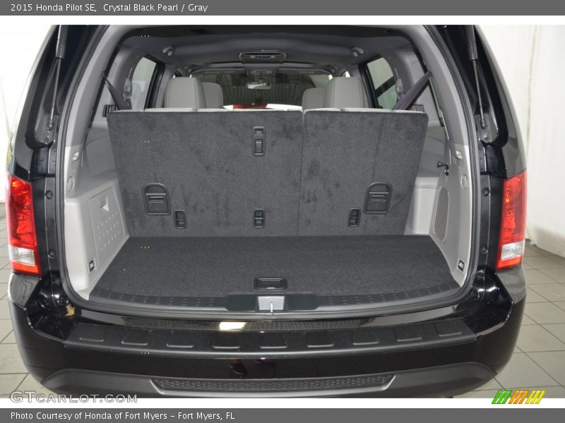 Crystal Black Pearl / Gray 2015 Honda Pilot SE