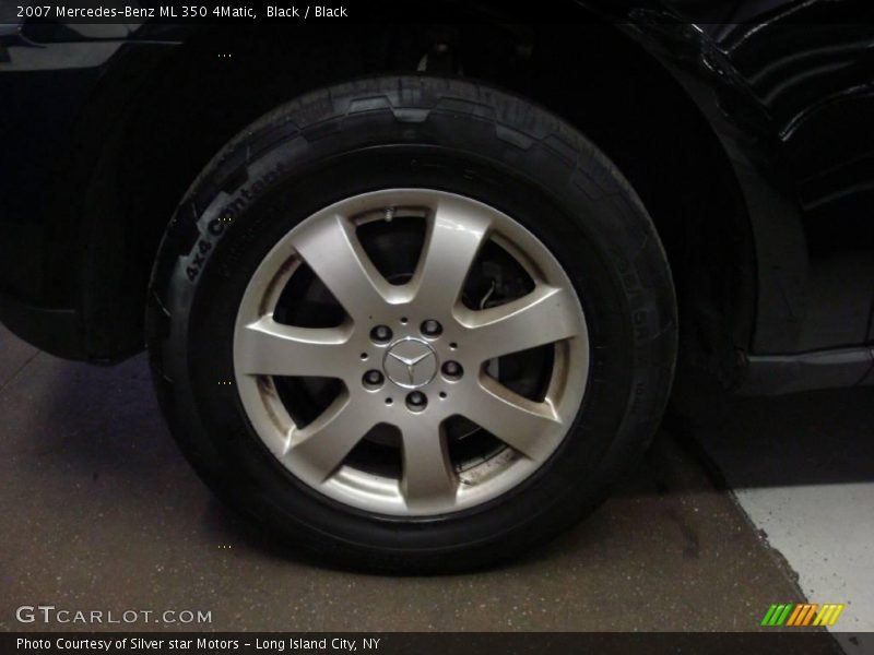 Black / Black 2007 Mercedes-Benz ML 350 4Matic