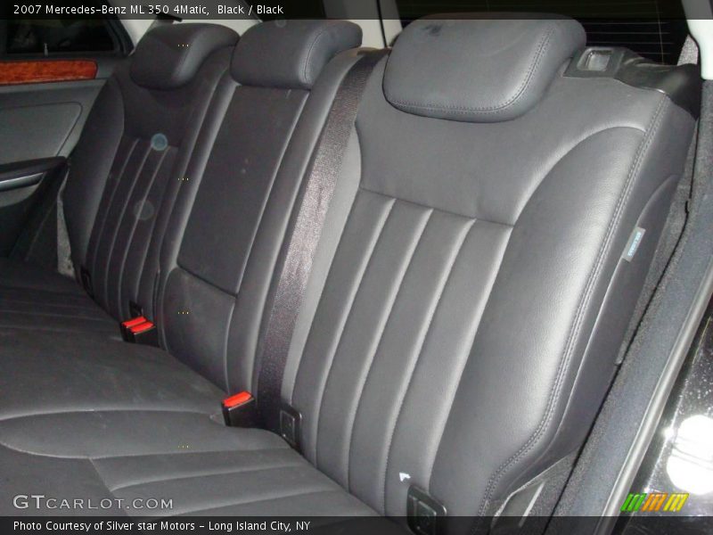 Black / Black 2007 Mercedes-Benz ML 350 4Matic