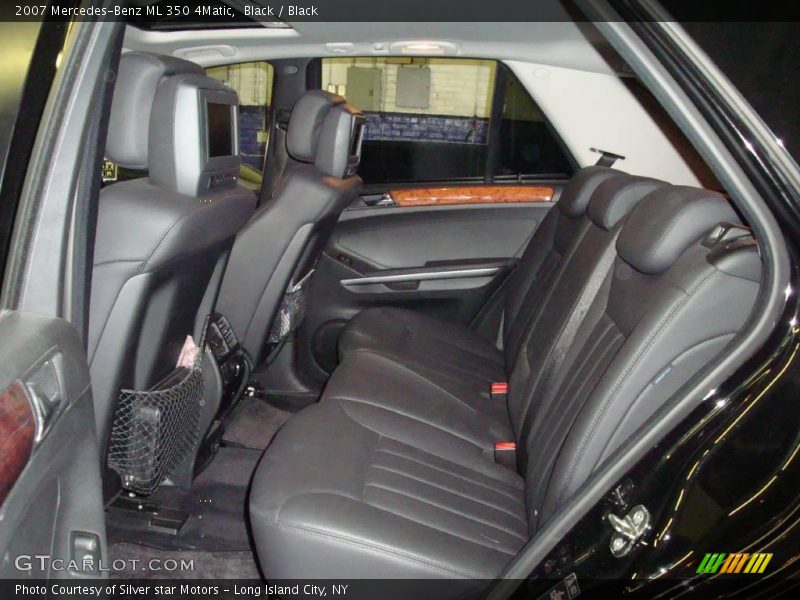 Black / Black 2007 Mercedes-Benz ML 350 4Matic