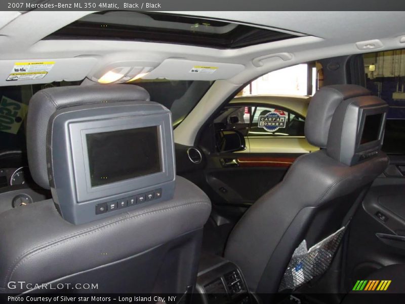 Black / Black 2007 Mercedes-Benz ML 350 4Matic