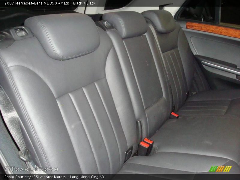 Black / Black 2007 Mercedes-Benz ML 350 4Matic
