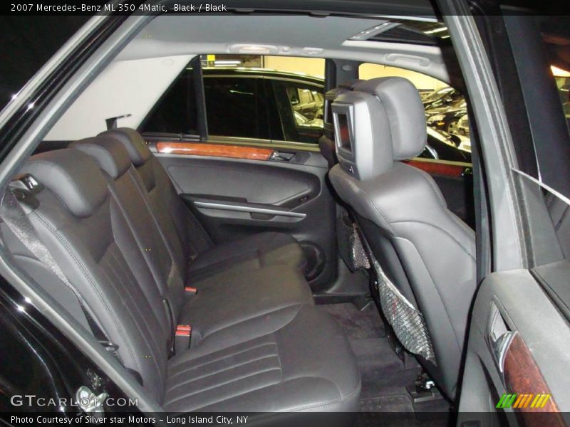Black / Black 2007 Mercedes-Benz ML 350 4Matic