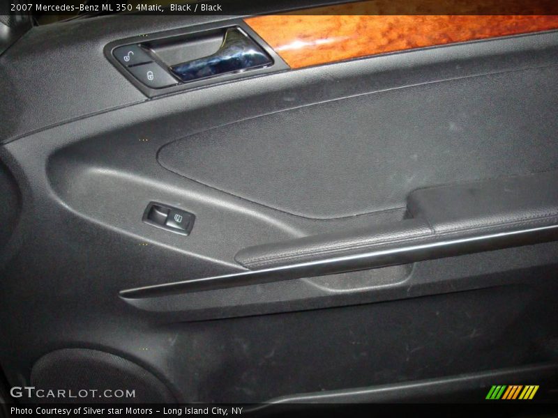 Black / Black 2007 Mercedes-Benz ML 350 4Matic