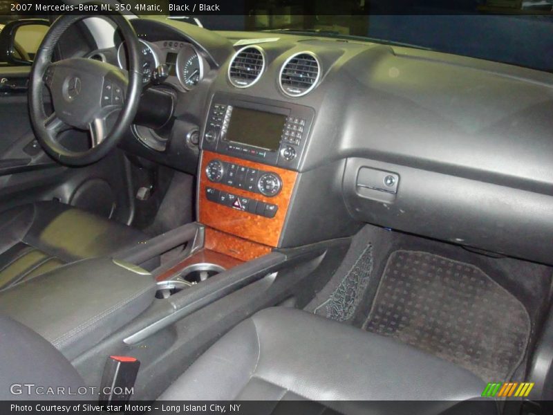 Black / Black 2007 Mercedes-Benz ML 350 4Matic