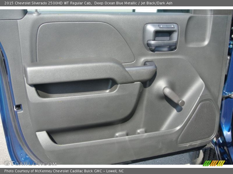 Deep Ocean Blue Metallic / Jet Black/Dark Ash 2015 Chevrolet Silverado 2500HD WT Regular Cab