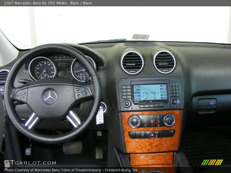 Black / Black 2007 Mercedes-Benz ML 350 4Matic