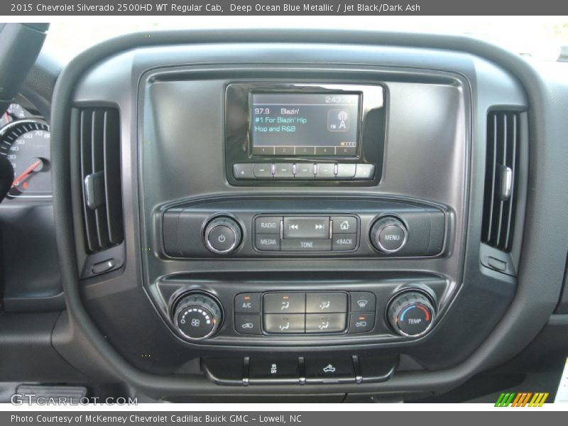 Deep Ocean Blue Metallic / Jet Black/Dark Ash 2015 Chevrolet Silverado 2500HD WT Regular Cab