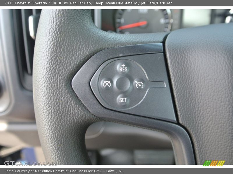 Deep Ocean Blue Metallic / Jet Black/Dark Ash 2015 Chevrolet Silverado 2500HD WT Regular Cab
