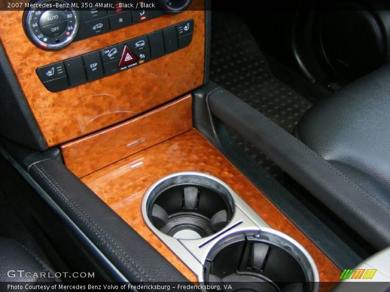 Black / Black 2007 Mercedes-Benz ML 350 4Matic