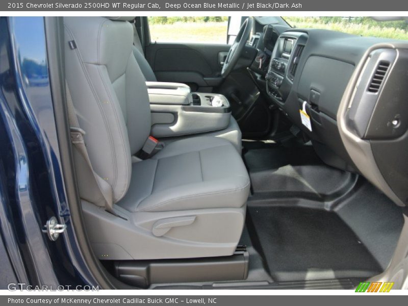 Deep Ocean Blue Metallic / Jet Black/Dark Ash 2015 Chevrolet Silverado 2500HD WT Regular Cab