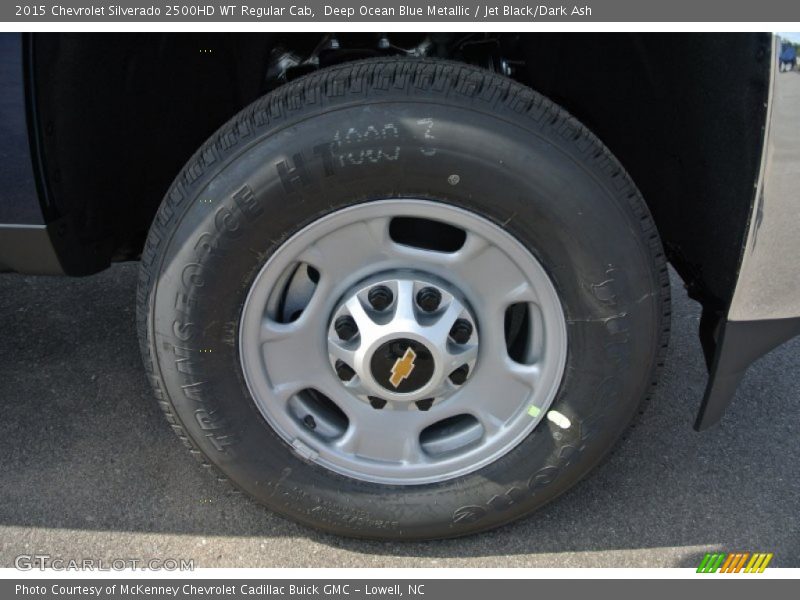 Deep Ocean Blue Metallic / Jet Black/Dark Ash 2015 Chevrolet Silverado 2500HD WT Regular Cab