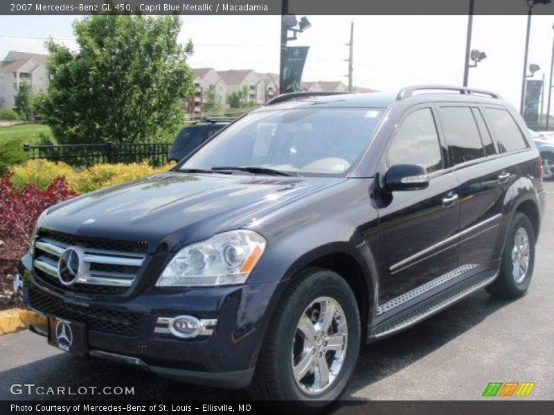 Capri Blue Metallic / Macadamia 2007 Mercedes-Benz GL 450