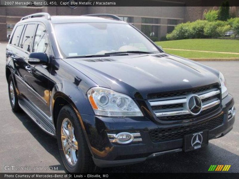 Capri Blue Metallic / Macadamia 2007 Mercedes-Benz GL 450