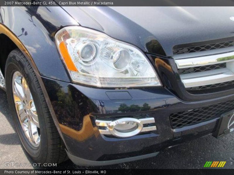 Capri Blue Metallic / Macadamia 2007 Mercedes-Benz GL 450