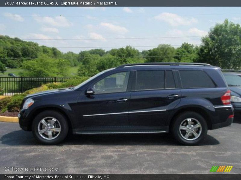 Capri Blue Metallic / Macadamia 2007 Mercedes-Benz GL 450