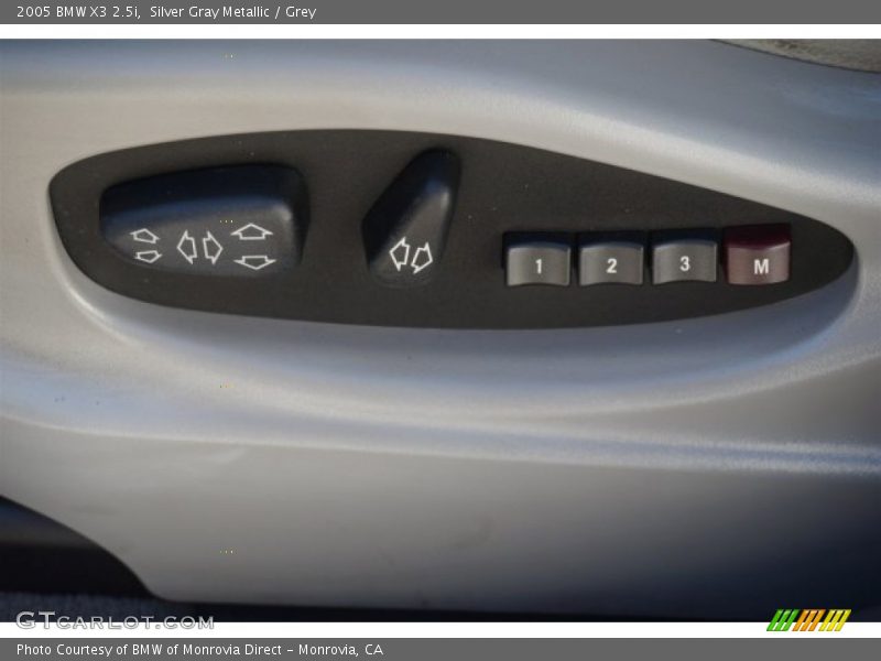 Silver Gray Metallic / Grey 2005 BMW X3 2.5i