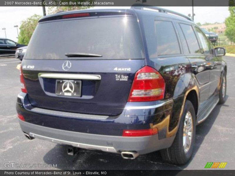 Capri Blue Metallic / Macadamia 2007 Mercedes-Benz GL 450