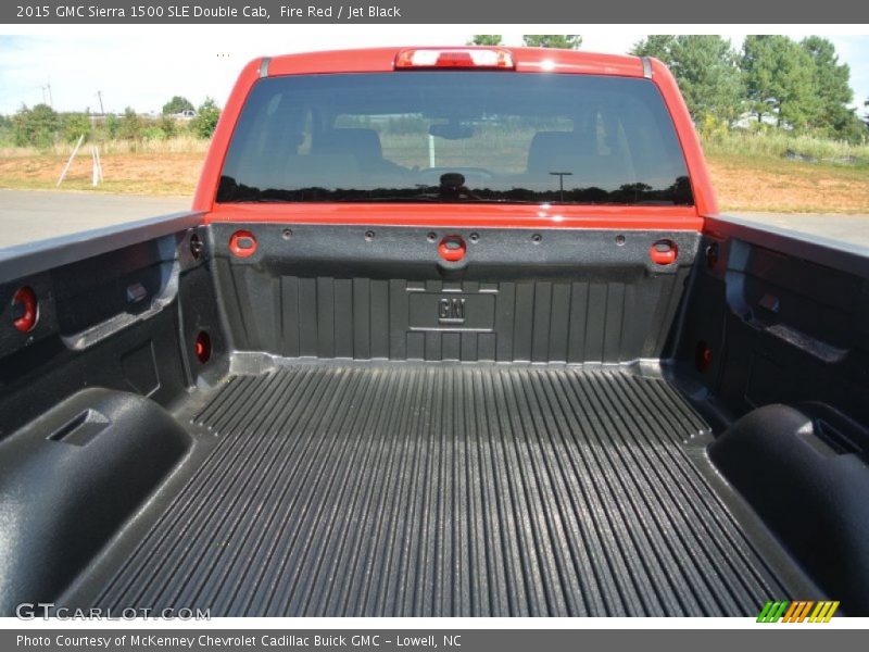 Fire Red / Jet Black 2015 GMC Sierra 1500 SLE Double Cab