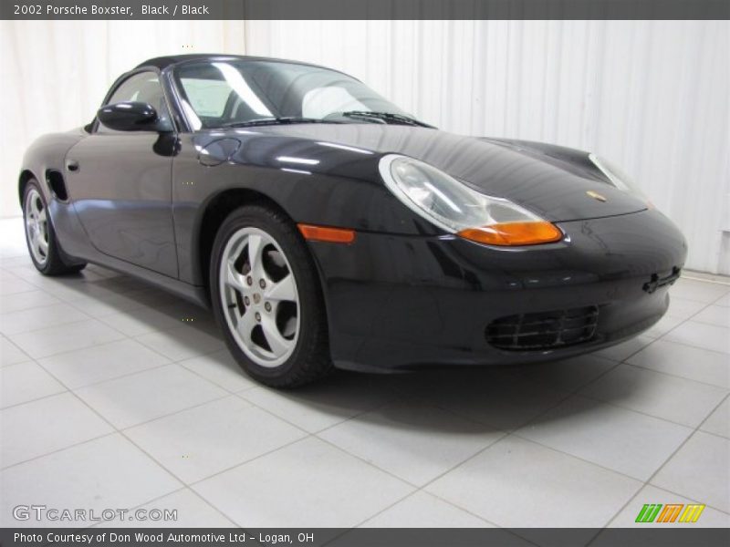 Black / Black 2002 Porsche Boxster
