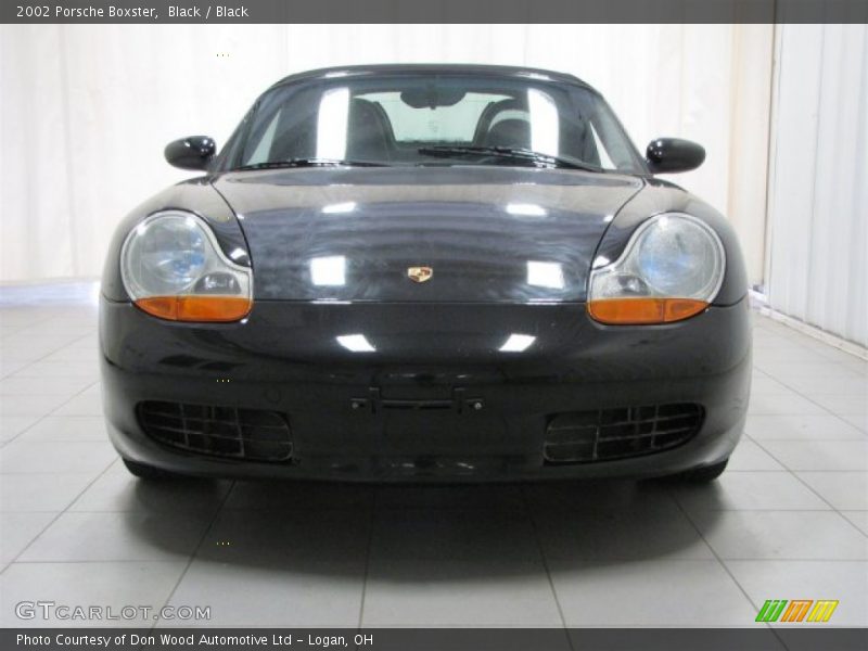 Black / Black 2002 Porsche Boxster