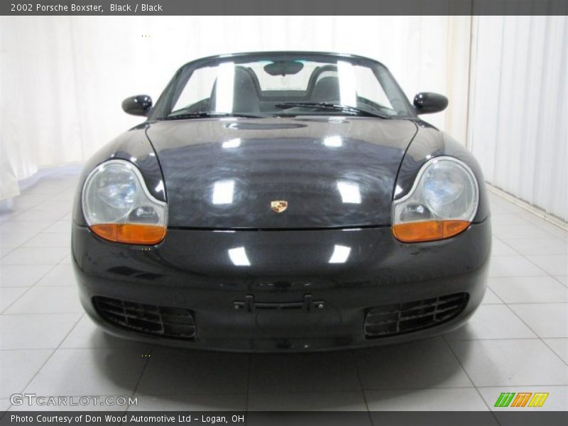 Black / Black 2002 Porsche Boxster