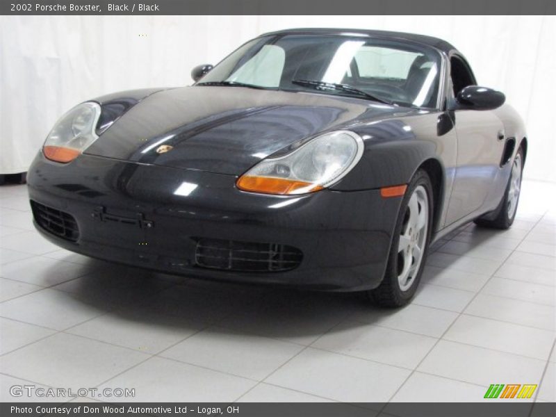 Black / Black 2002 Porsche Boxster