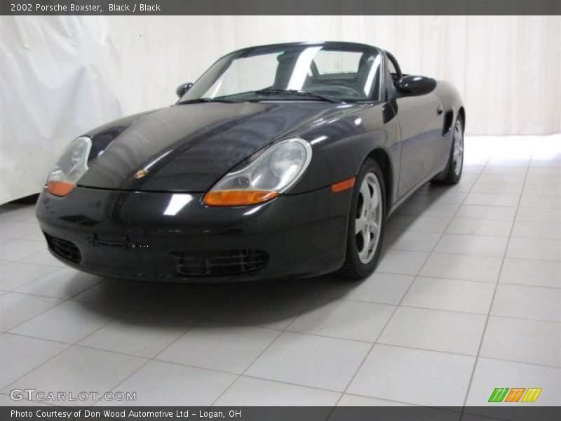 Black / Black 2002 Porsche Boxster