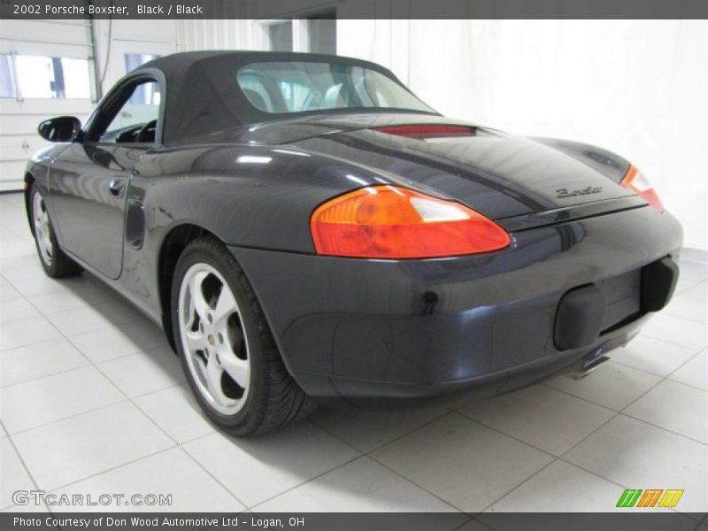 Black / Black 2002 Porsche Boxster